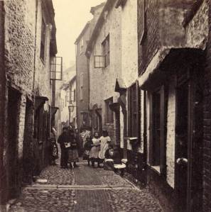 Great Yarmouth, Blue Anchor Row, Row 24, late 1800s,  c. Norfolk County Council