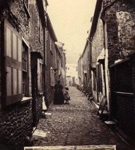 Black Horse Row (Row 3) where the Riches family lived in 1841