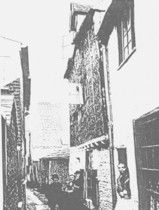 Row 10 at Great Yarmouth, c. 1870s where Eleanor and Robert were living in 1851.