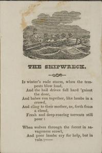 The Shipwreck start poem