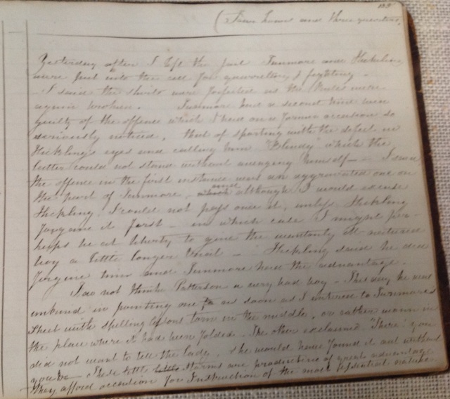 Sarah Martin's Everyday Book, 20 January 1840, Tolhouse Museum, Great Yarmouth