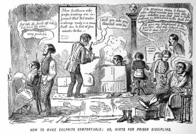 John Leech, How to Make Culprits Comfortable Punch (1849), c. John Leech Archive