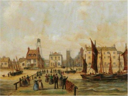 Yarmouth Front from the Jetty